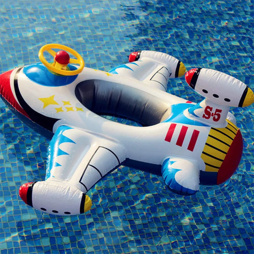 Airplane Kids Inflatable Pool Float