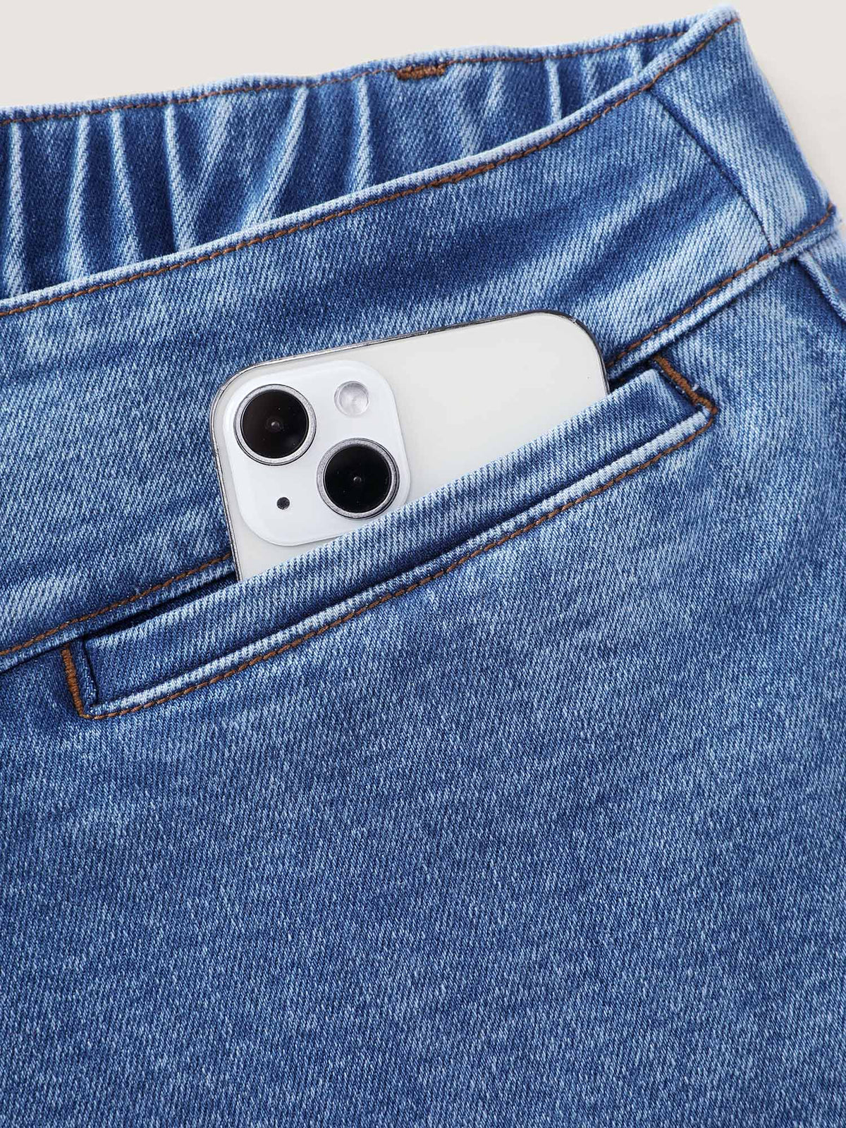 Thigh Friendly Stretchy Waist Flare Jeans