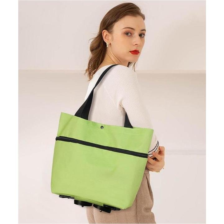 2 In 1 Foldable Shopping Cart