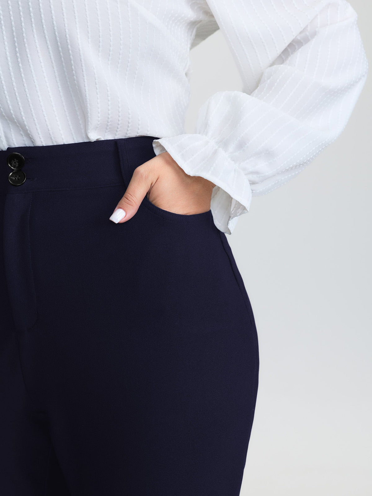 Supersoft Stretchy Plain Bootcut Pants