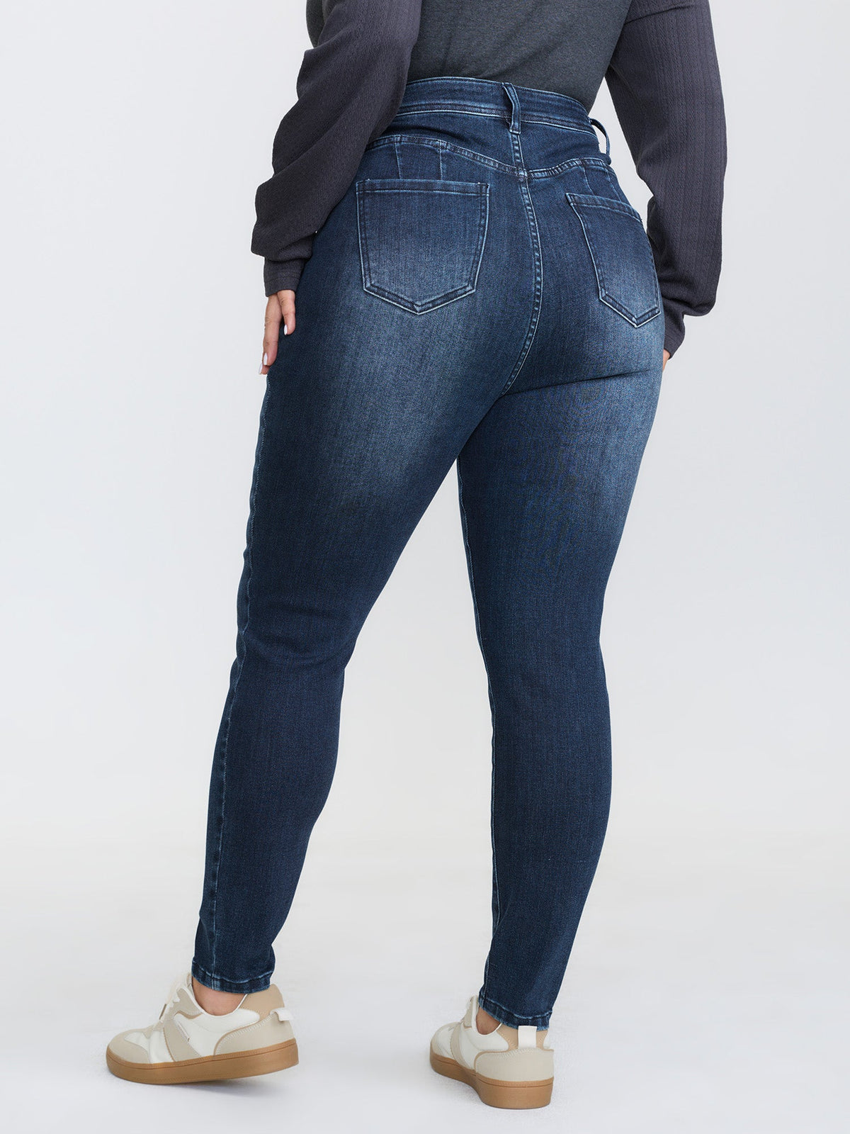Elevated Super Stretchy Skinny-Fit Jeans