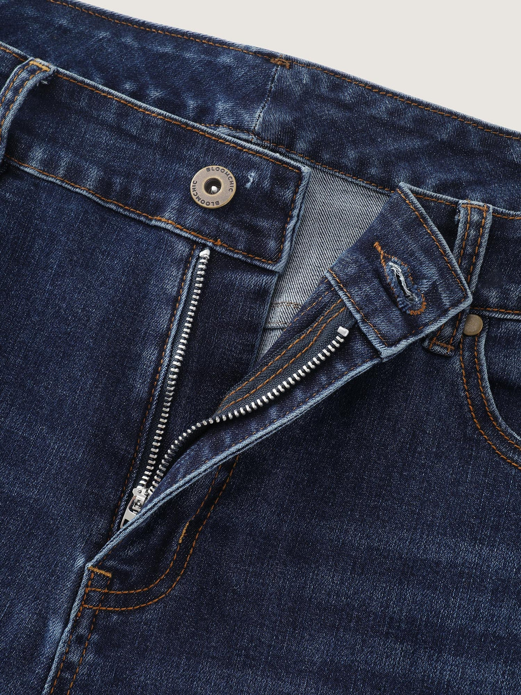 Stretchy Mid-Rise Flared Jeans