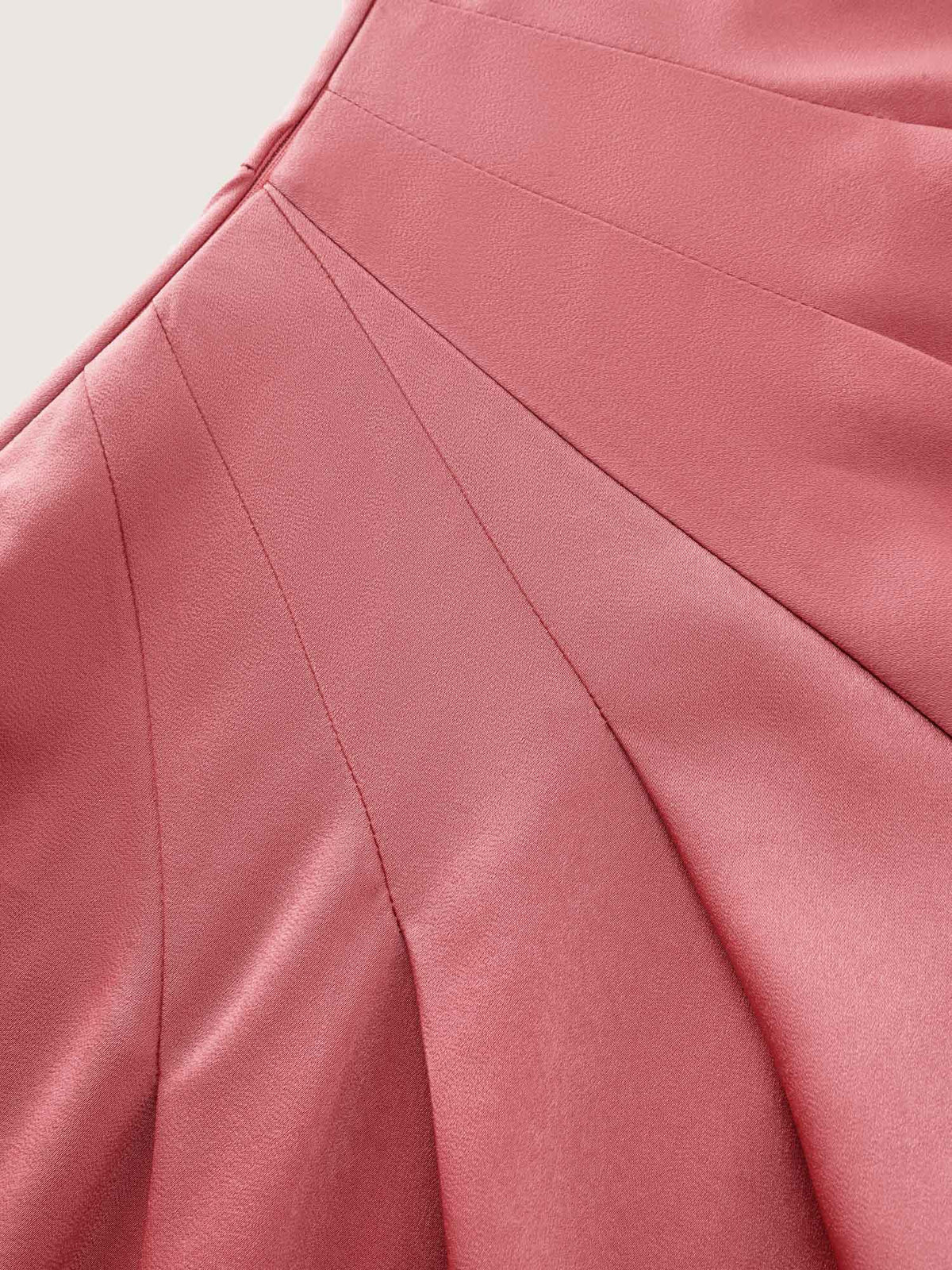 One-Shoulder Draped Asymmetrical Hem Midi Dress