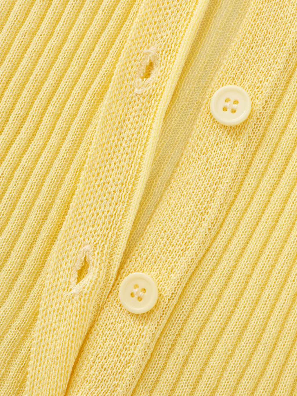 Breathable Sheer Fitted Knit Cardigan