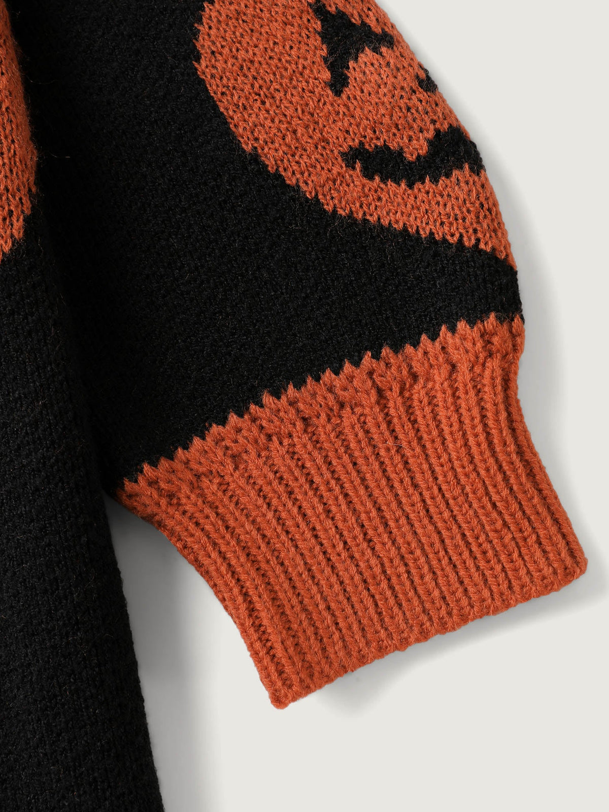 Pumpkin Hearts Halloween Pockets Cardigan