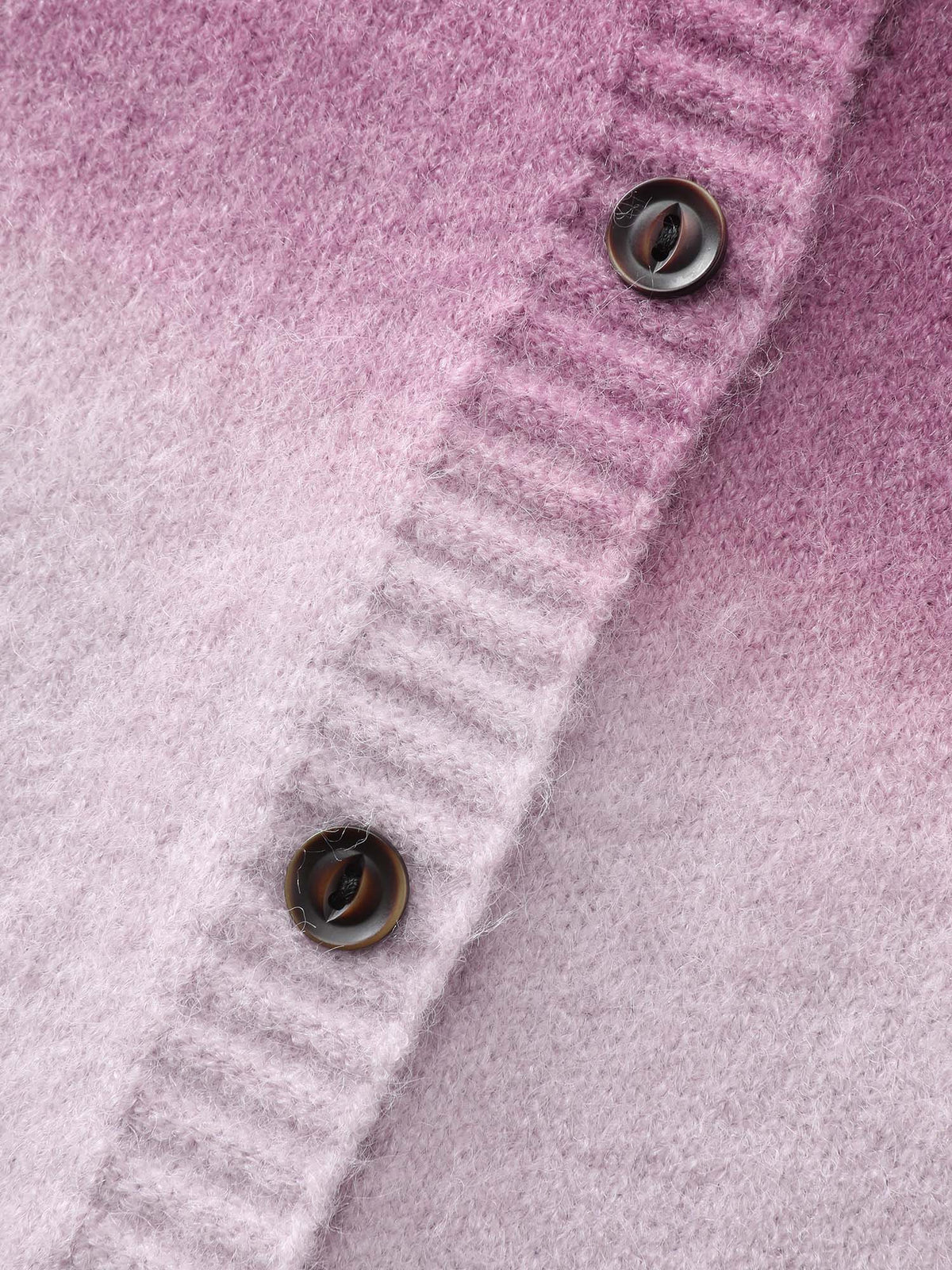 Supersoft Stretchy Color Gradient Knit Cardigan