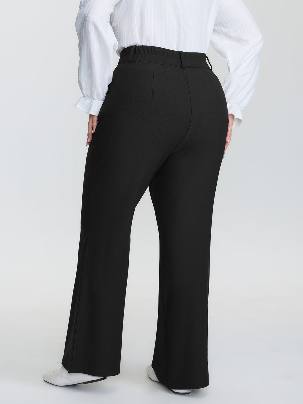 Supersoft Stretchy Plain Bootcut Pants