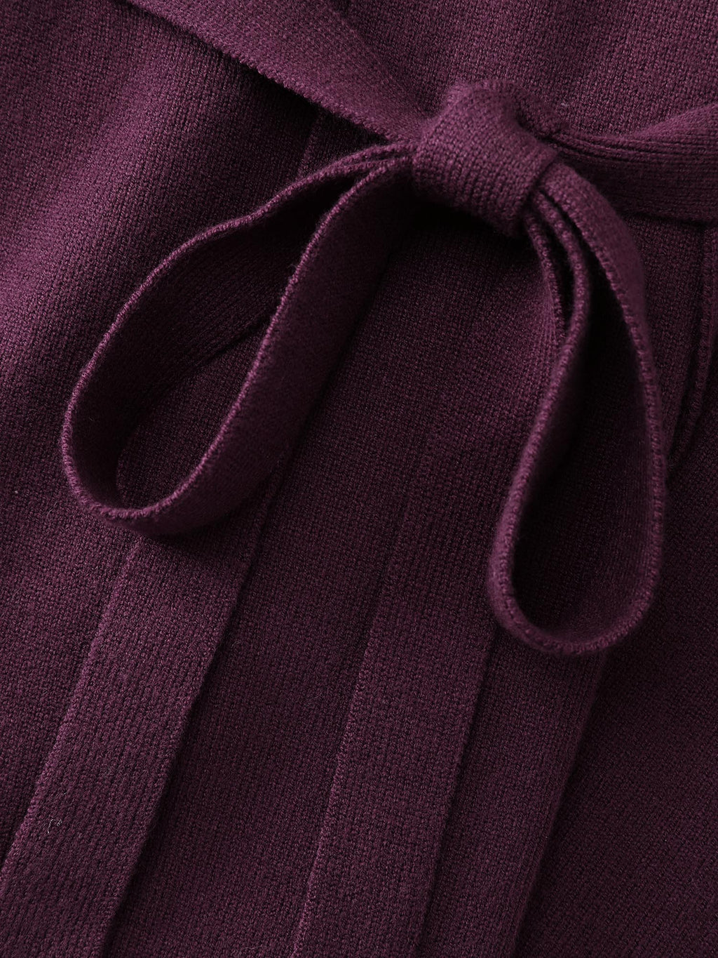 Supersoft Shawl Collar Belted Knit Cardigan