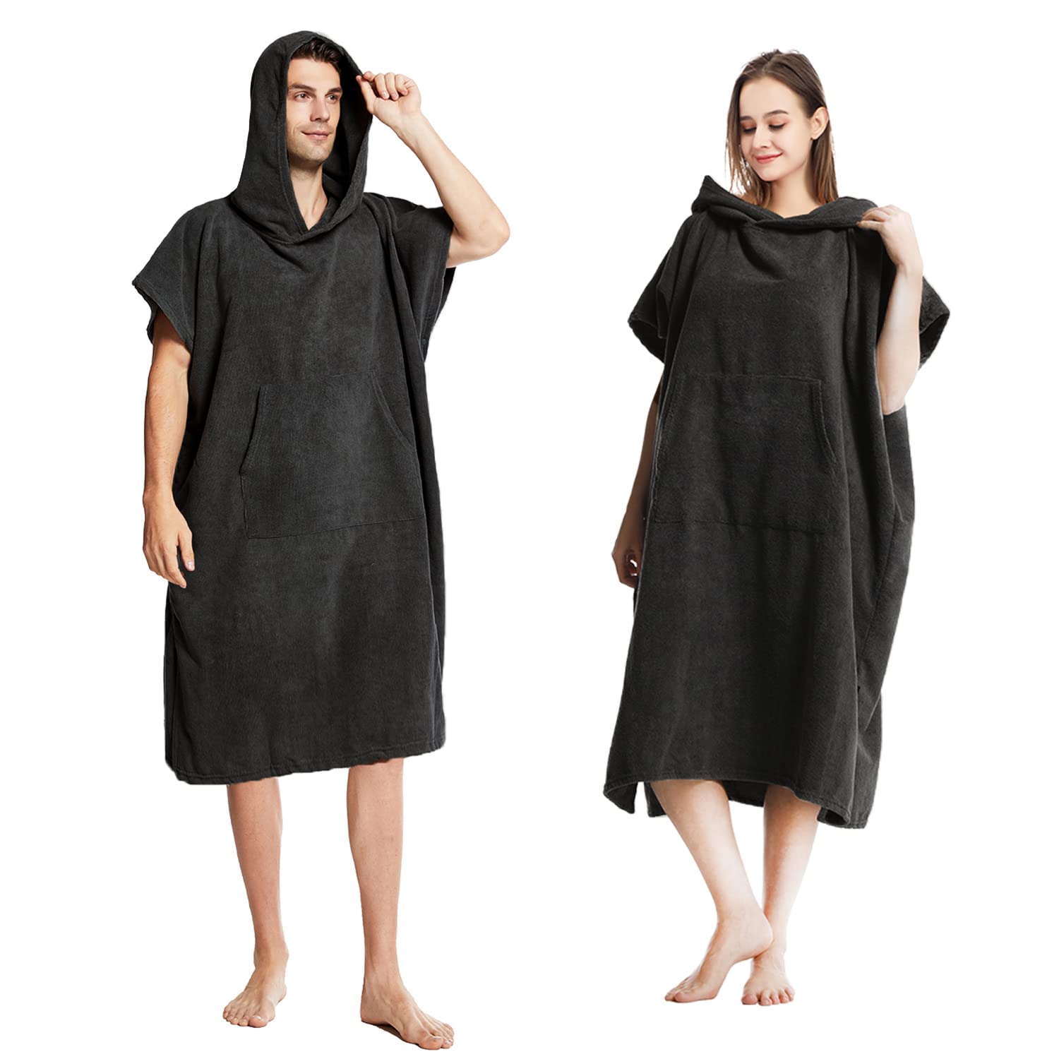 Surf Swimming Poncho Changing Robe Quick Dry Microfiber Changing Towel