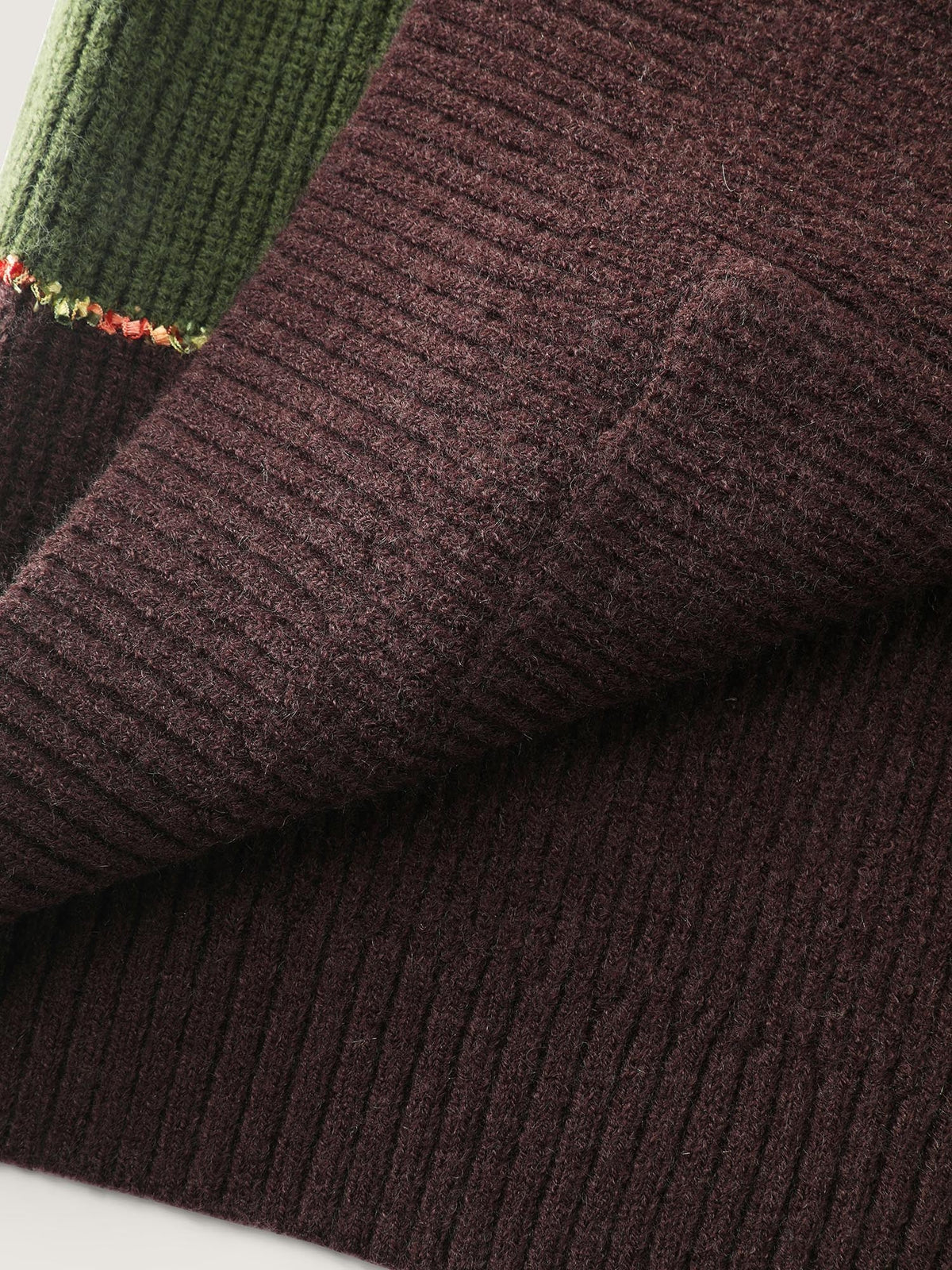 Textured Front-Open Heather Knit Cardigan