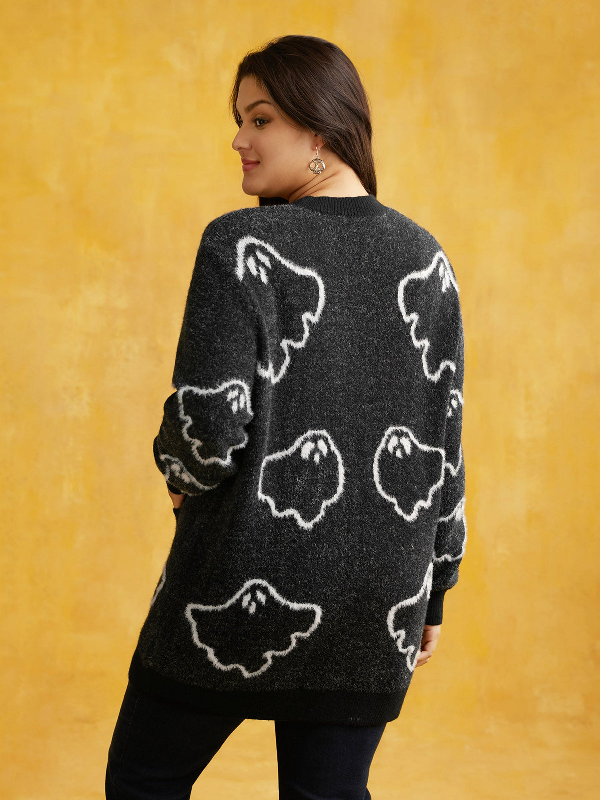 Supersoft Essentials Ghost Mink-Hair Like Cardigan