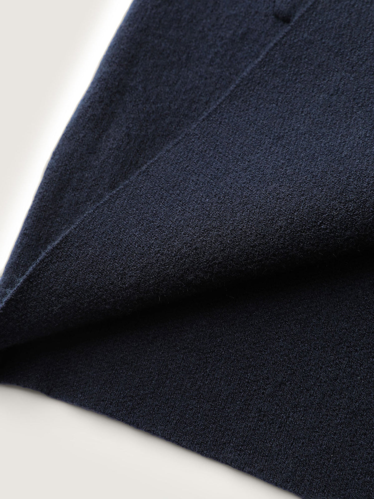 Supersoft Folded Collar Pockets Open-Front Knit Cardigan