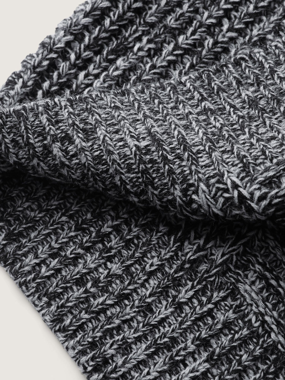 Textured Open Front Hooded Knit Cardigan