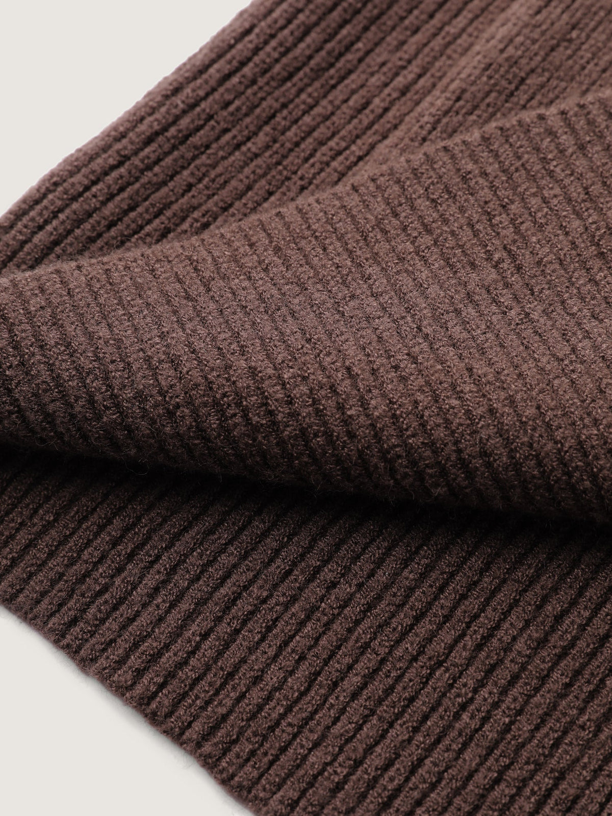 Textured Scarf Pockets Knit Cardigan