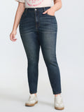 Stretchy Mid-Rise Skinny-Fit Jeans