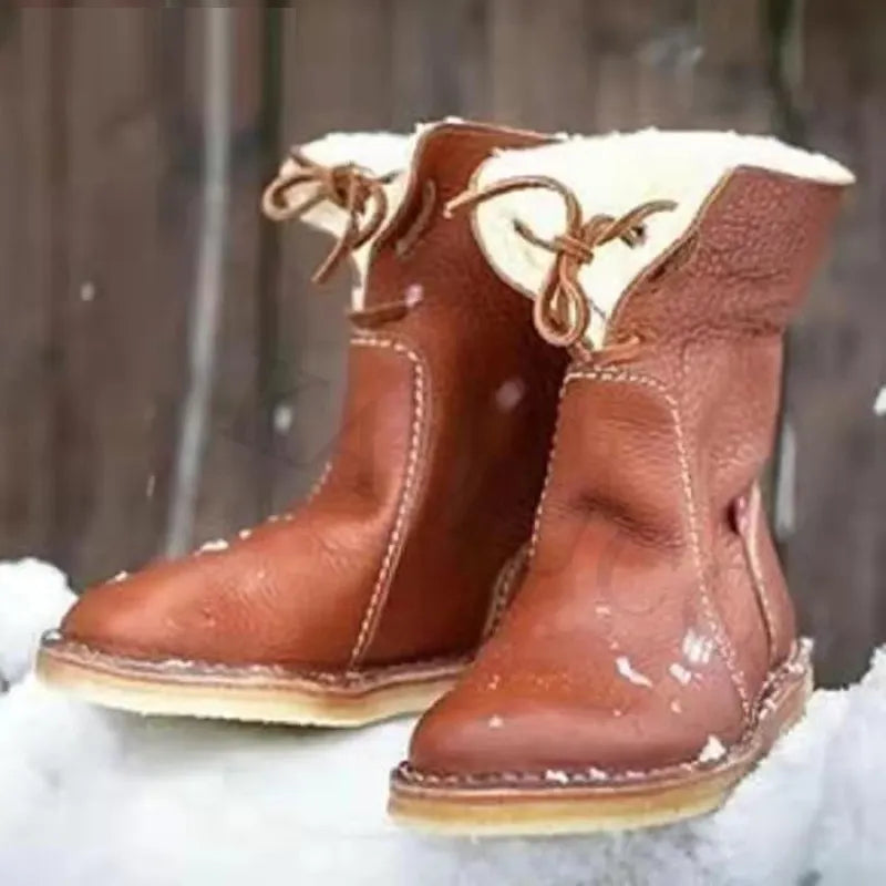 Comfortable Flat-bottom Student All-match Low Boots Fashion Boots Rider