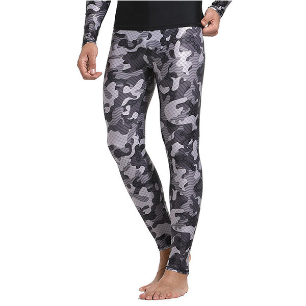 SBART Camouflage Men Rashguard Shirt Pant