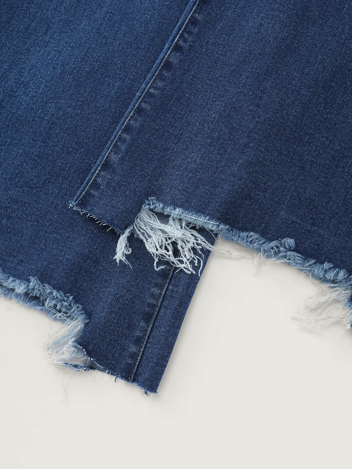 Stretchy Bootcut Medium Wash Jeans