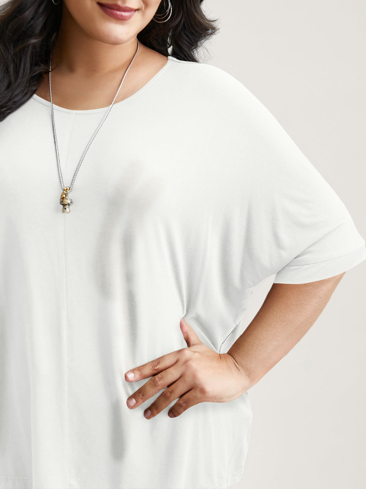 Supersoft Round Neck Plain T-Shirt