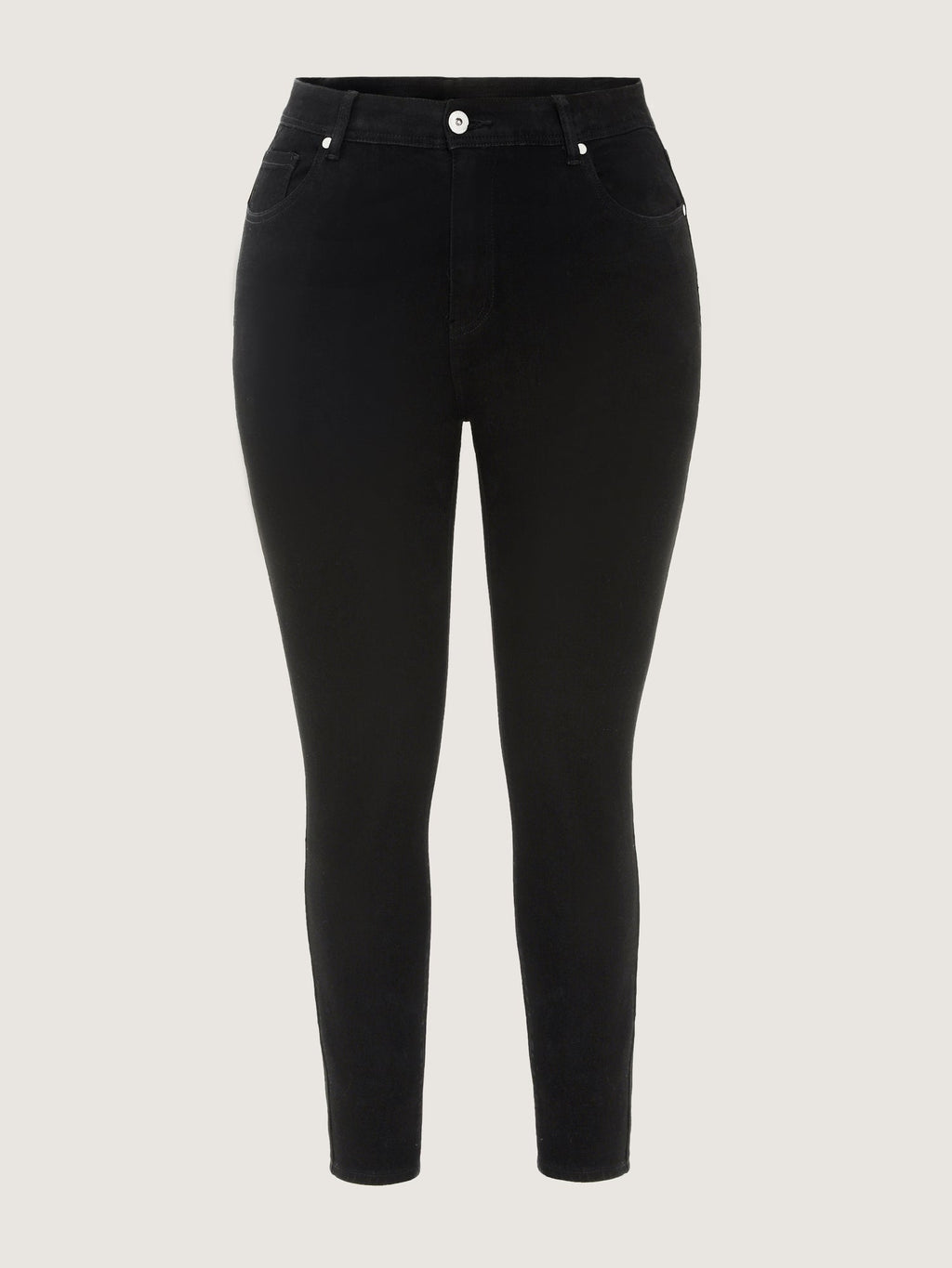 Stretchy Mid-Rise Skinny-Fit Jeans