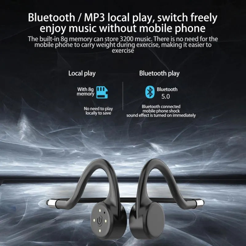 X5 Smart Bone Conduction Swimming Earphone