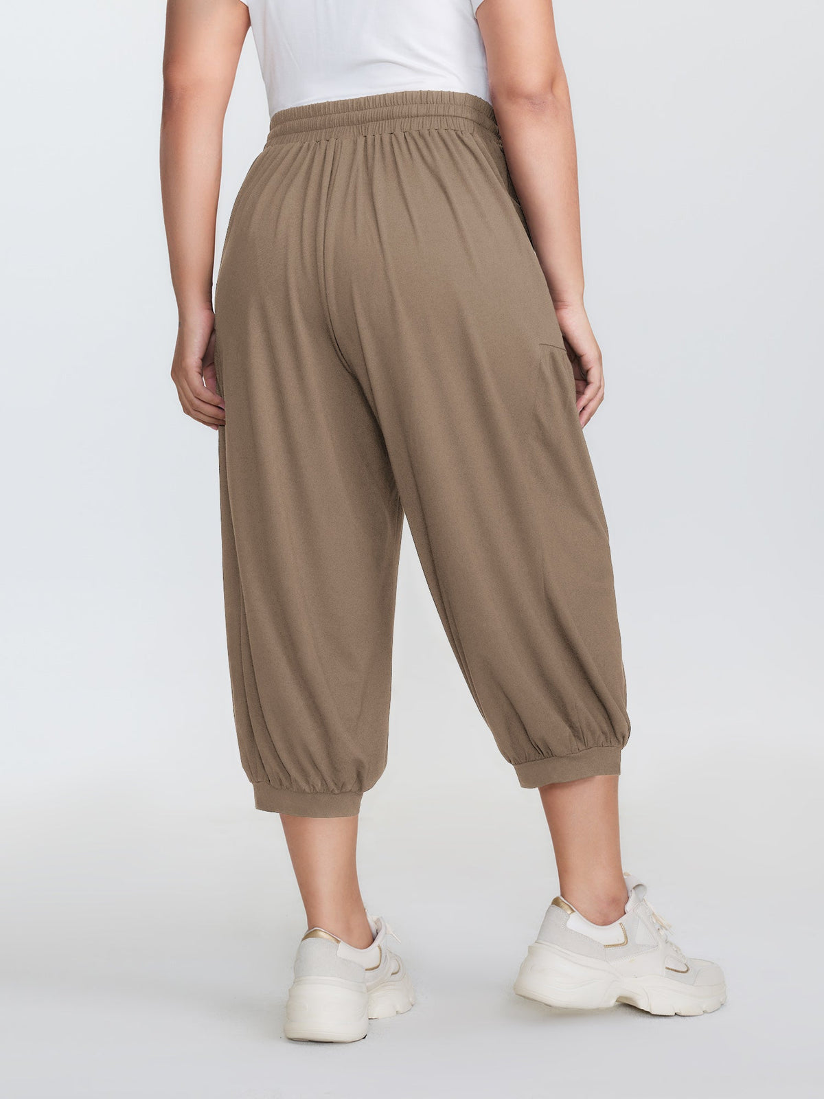 Supersoft Drawstring Cropped Jogger Pants