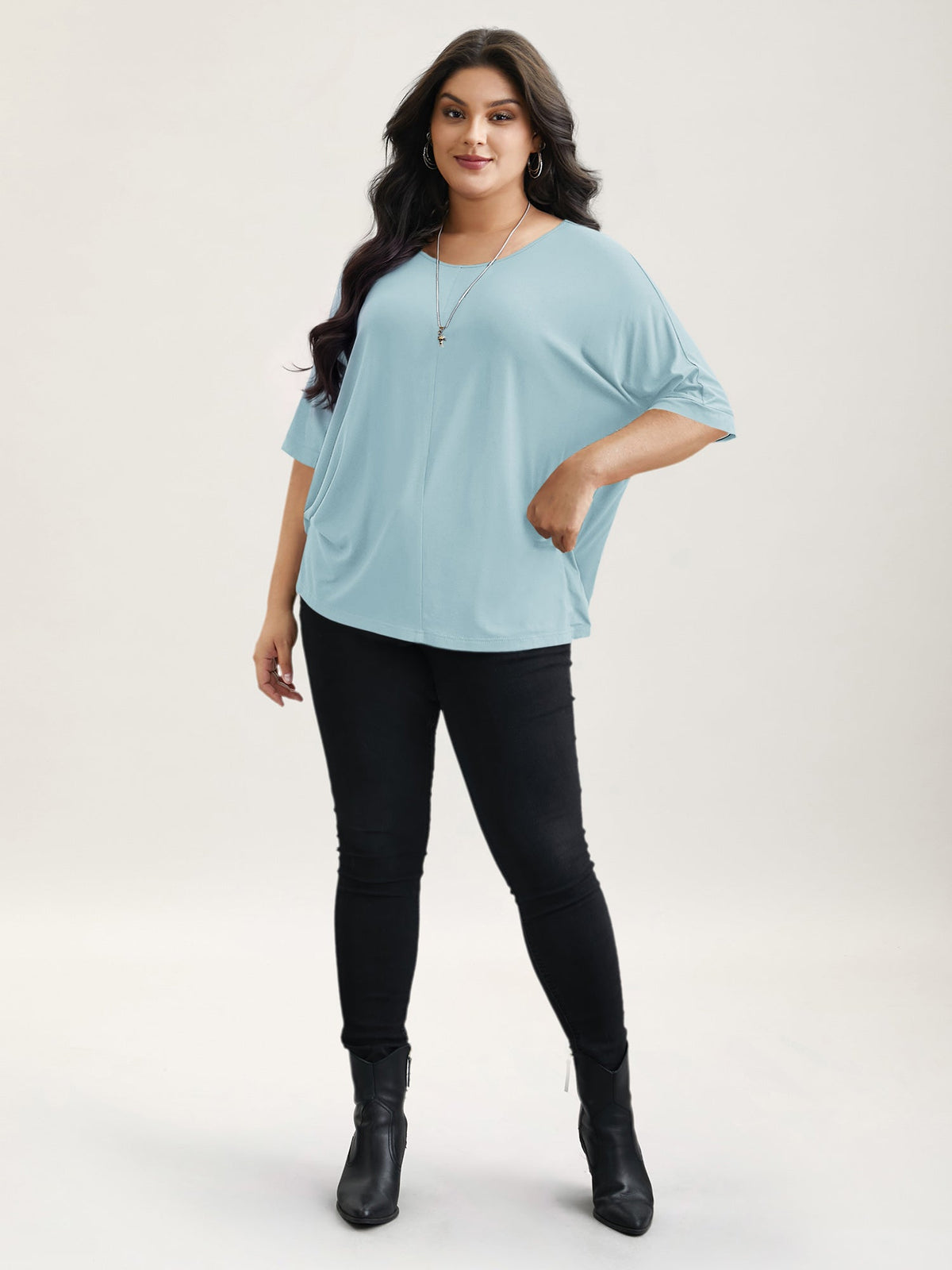 Supersoft Round Neck Plain T-Shirt