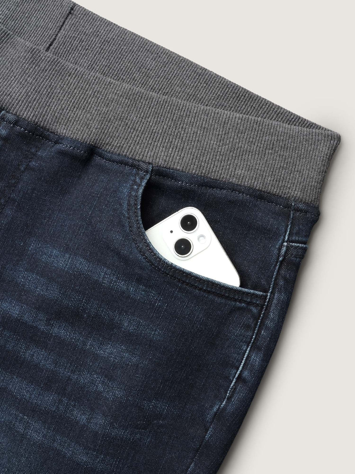Pull-On High-Rise Skinny-Fit Jeans