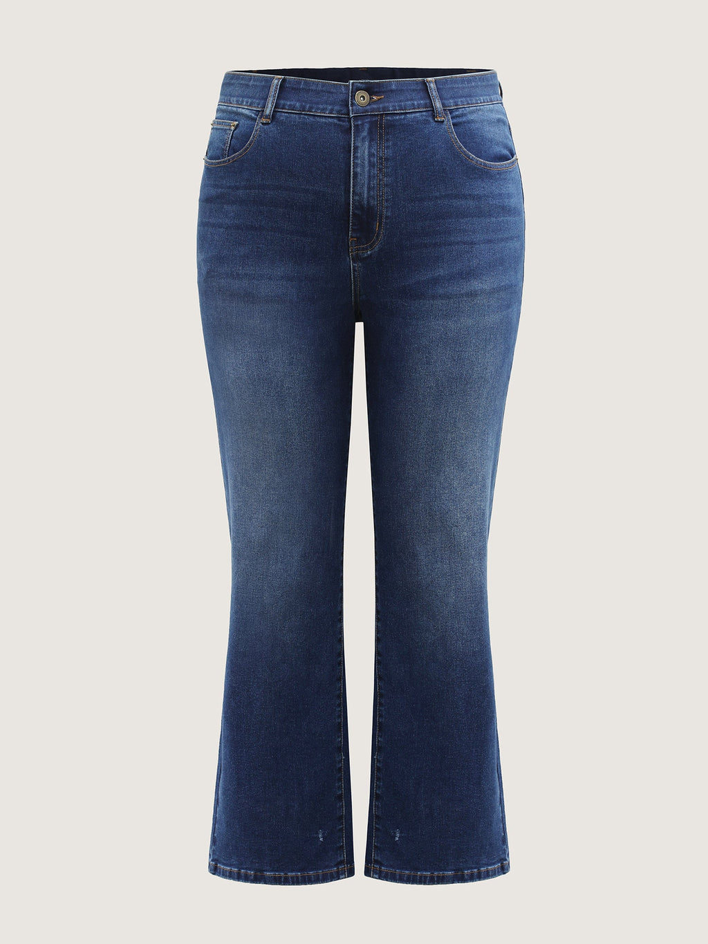 Classic High-Rise Straight-Leg Jeans