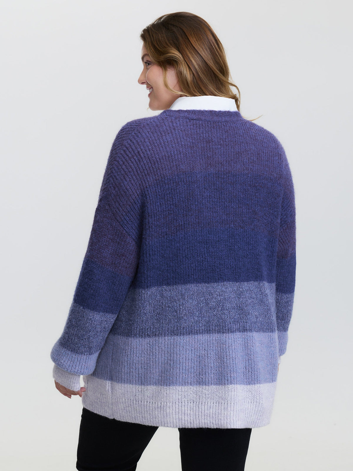 Super Stretchy Textured Pocket Knit Cardigan