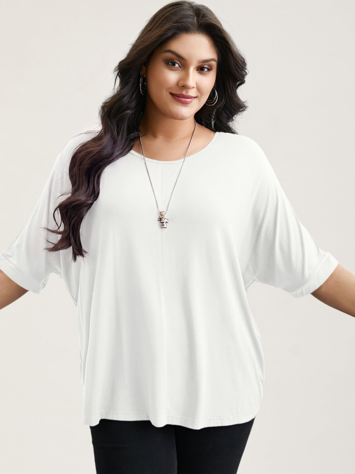 Supersoft Round Neck Plain T-Shirt