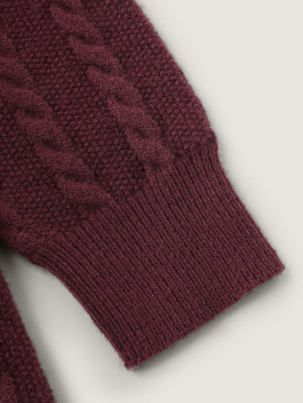 Stretchy Braided Textured Front-Tie Knit Cardigan