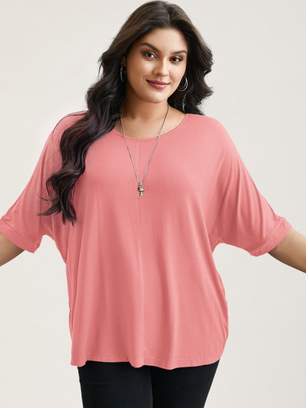 Supersoft Round Neck Plain T-Shirt