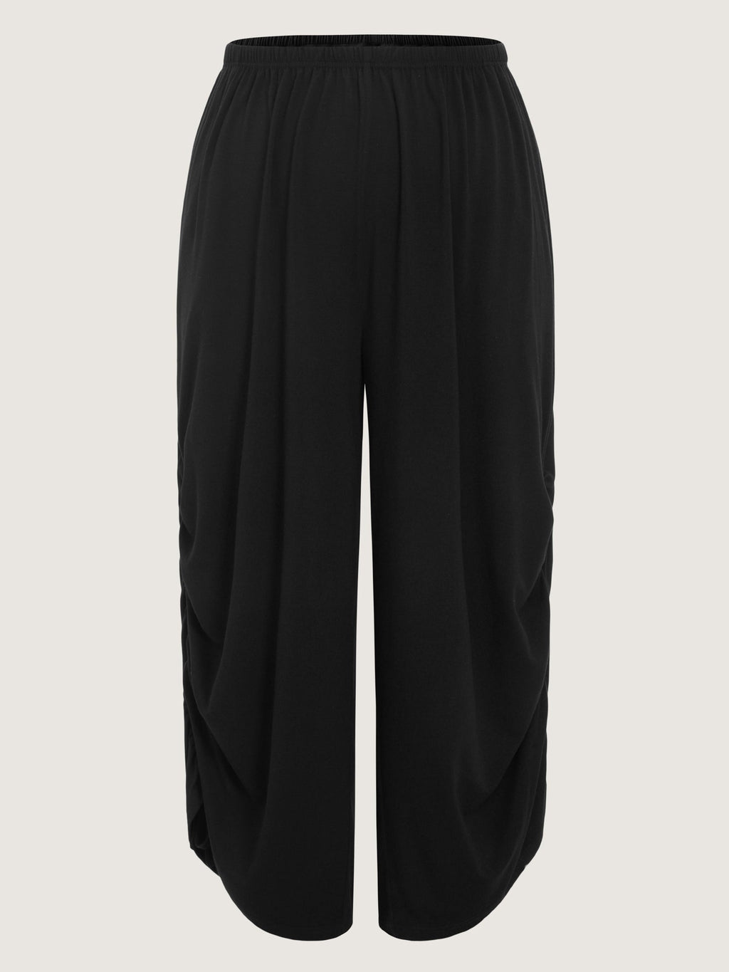 Supersoft Elastic Waist Side Drawstring Wide Leg Pants