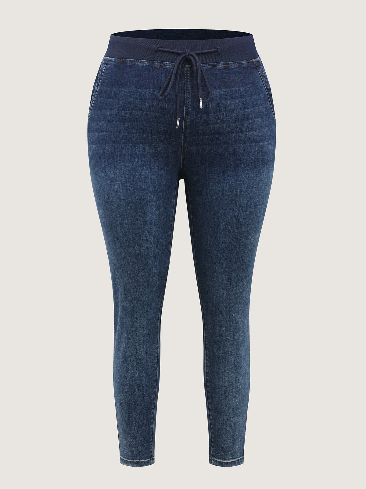 Super Stretchy Pull-On Skinny-Fit Jeans