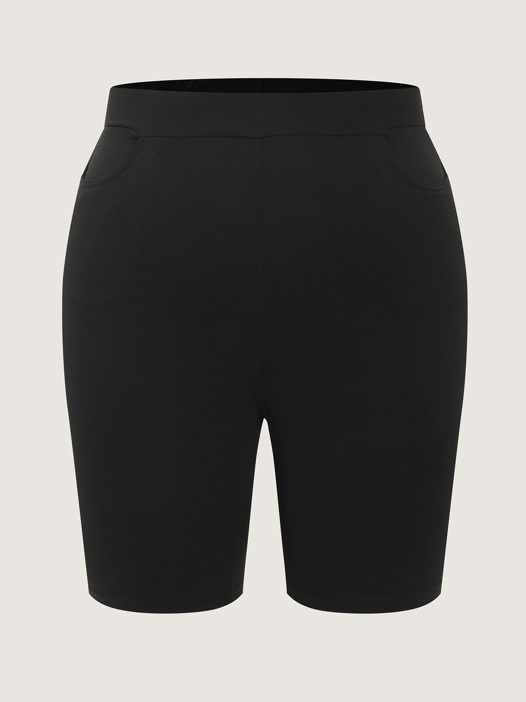 Stretchy Pull-On Plain Leggings