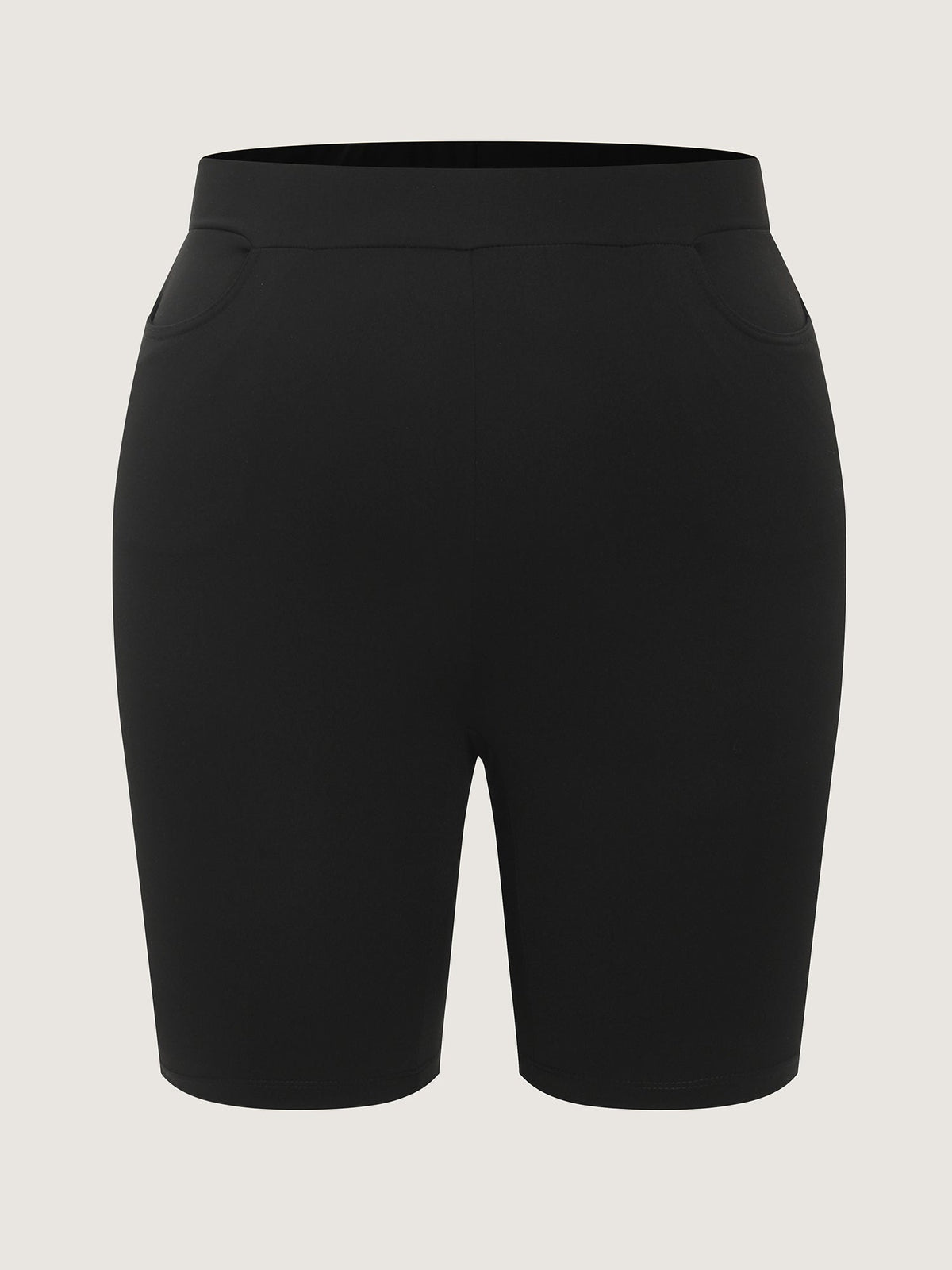 Stretchy Pull-On Plain Leggings