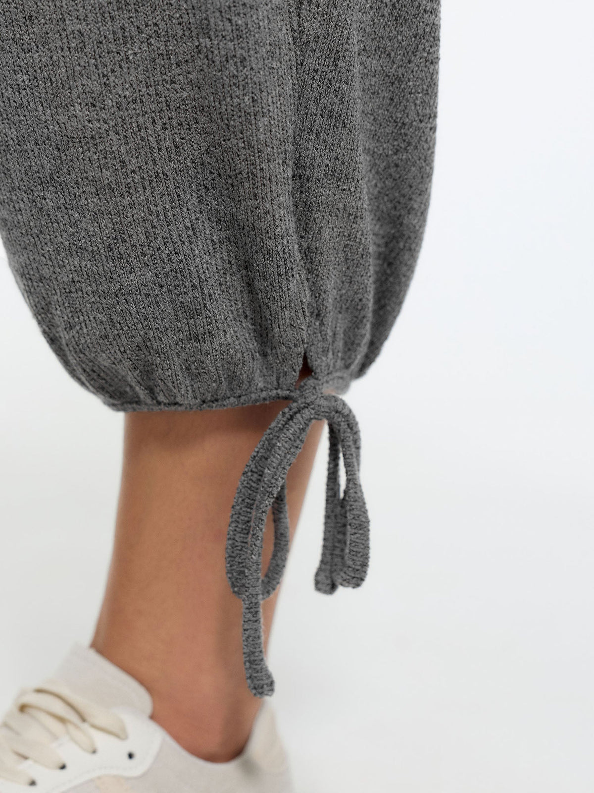 Stretchy Wide Waistband Jogger Pants