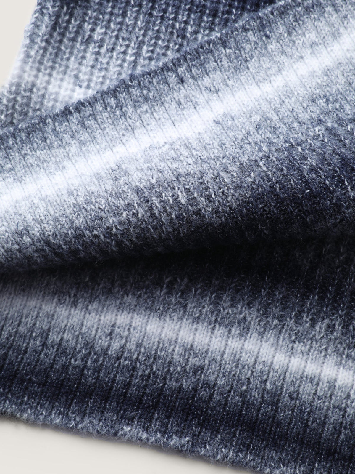 Color Gradient Textured Hooded Cardigan