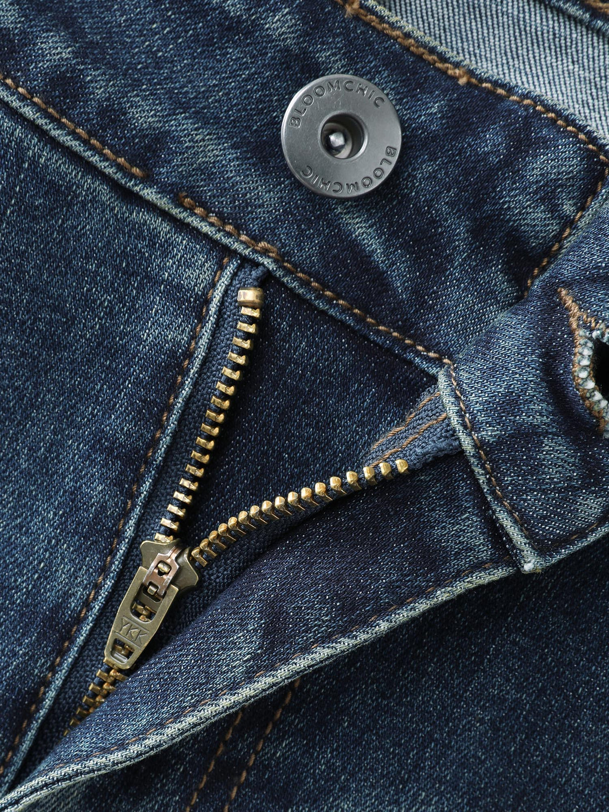 Stretchy Mid-Rise Skinny-Fit Jeans