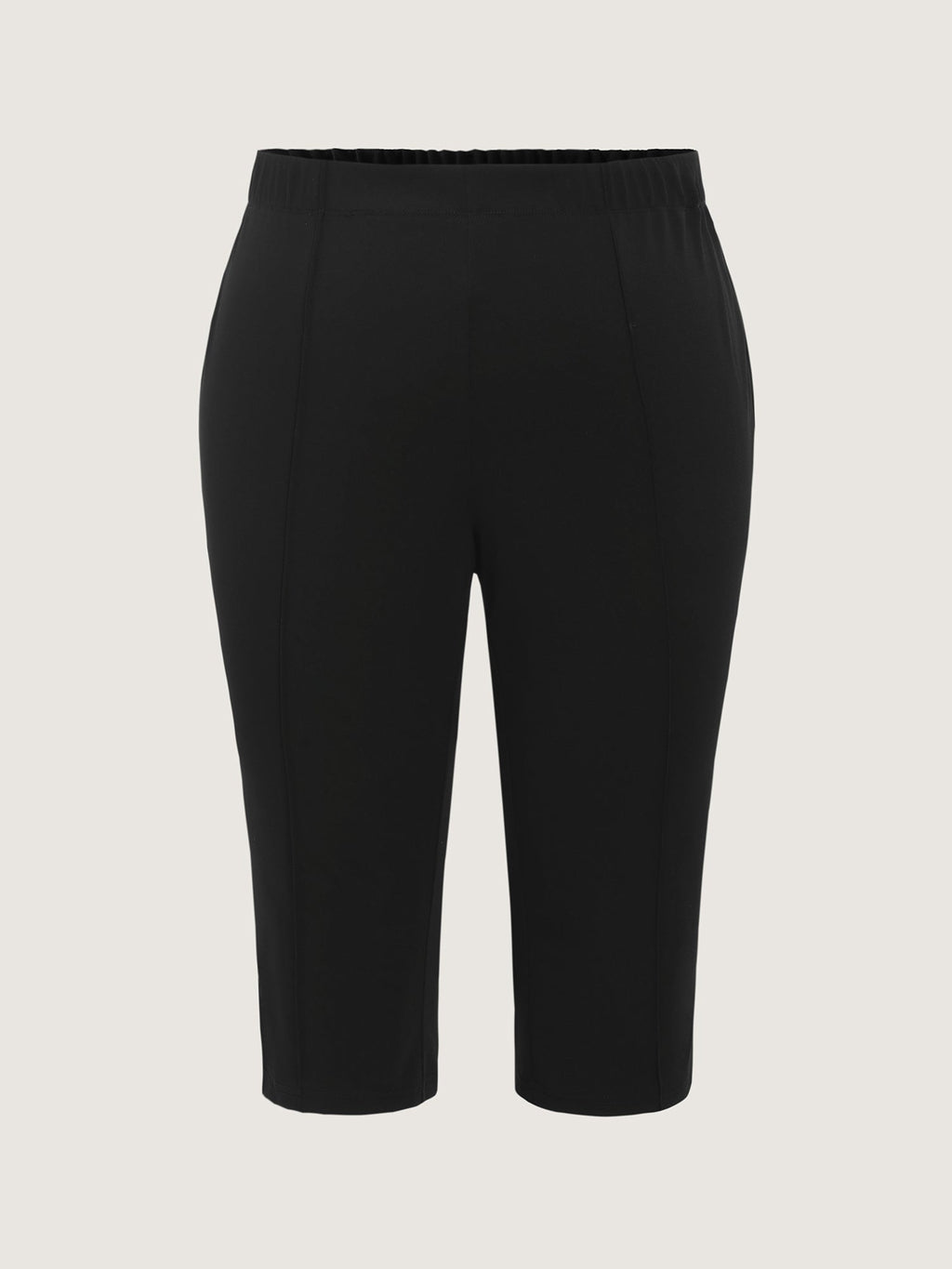 Stretchy Pull-On Cropped Pants