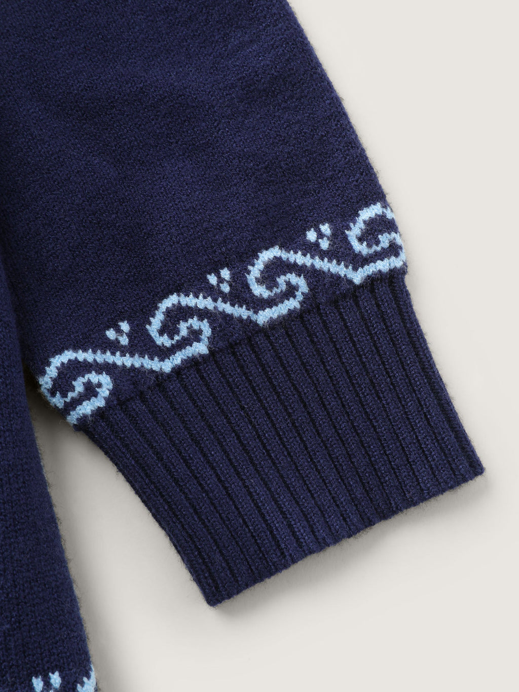 Fair-Isle Nautical Elements Jacquard Pullover