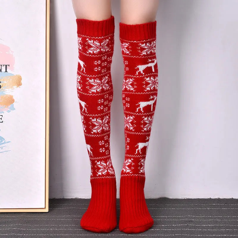 Over The Knee Knit Socks