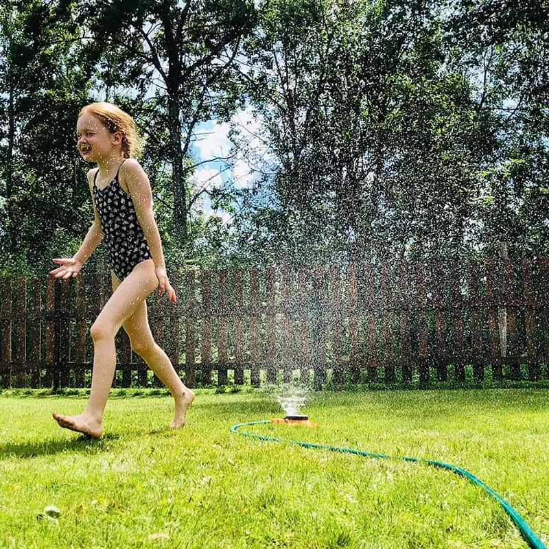 360° Rotation Auto Irrigation System Garden Rotating Lawn Sprinklers