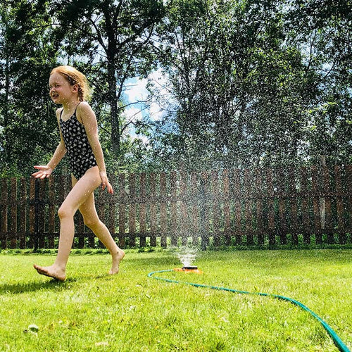 360° Rotation Auto Irrigation System Garden Rotating Lawn Sprinklers