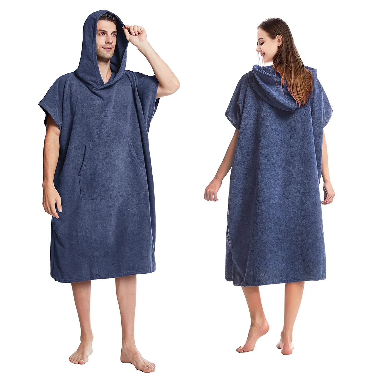 Surf Swimming Poncho Changing Robe Quick Dry Microfiber Changing Towel