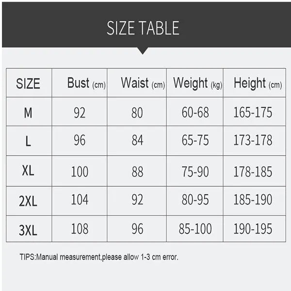 SBART 3MM Neoprene Diving Suit Long Sleeved Wetsuit