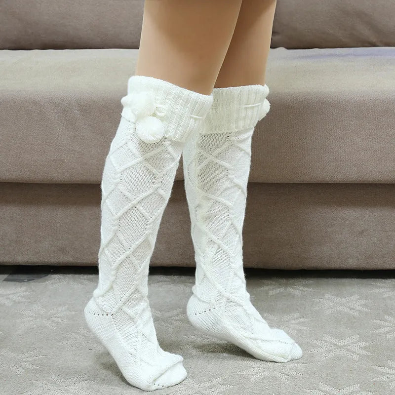 Over The Knee Knit Socks