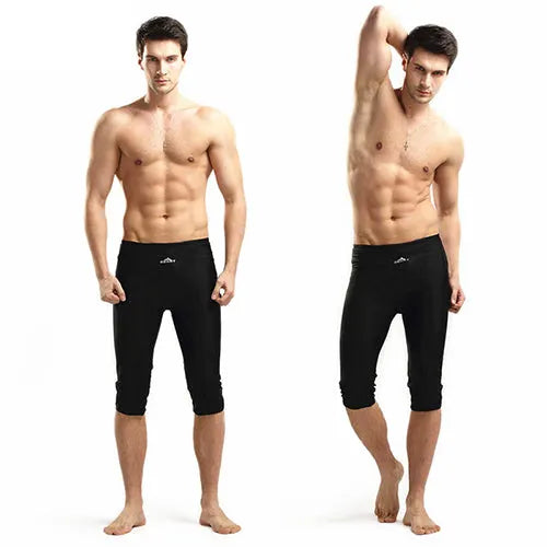 SBART Maillot de bain Spandex Mens Swim Jammers Swimwear