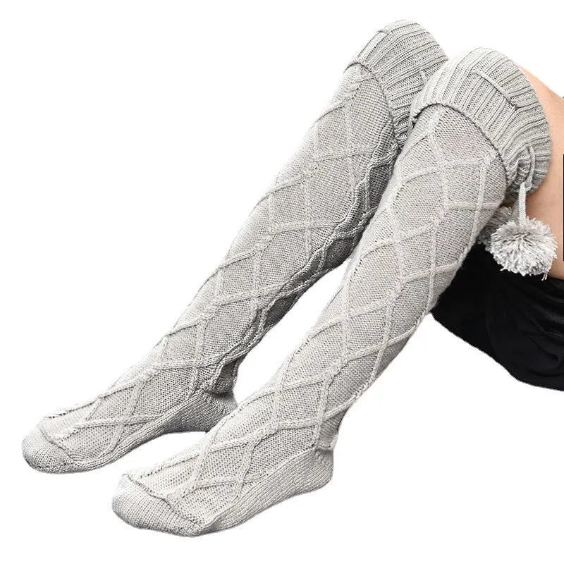 Over The Knee Knit Socks